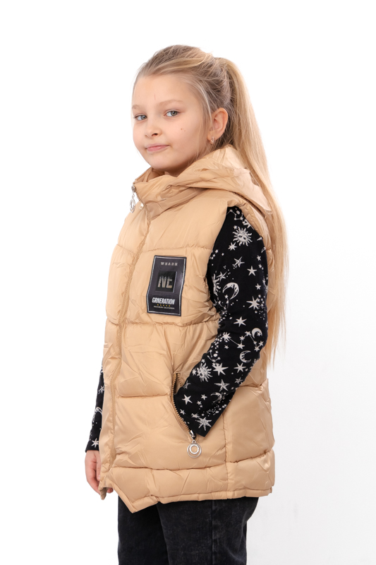 Жилетка для дівчинки